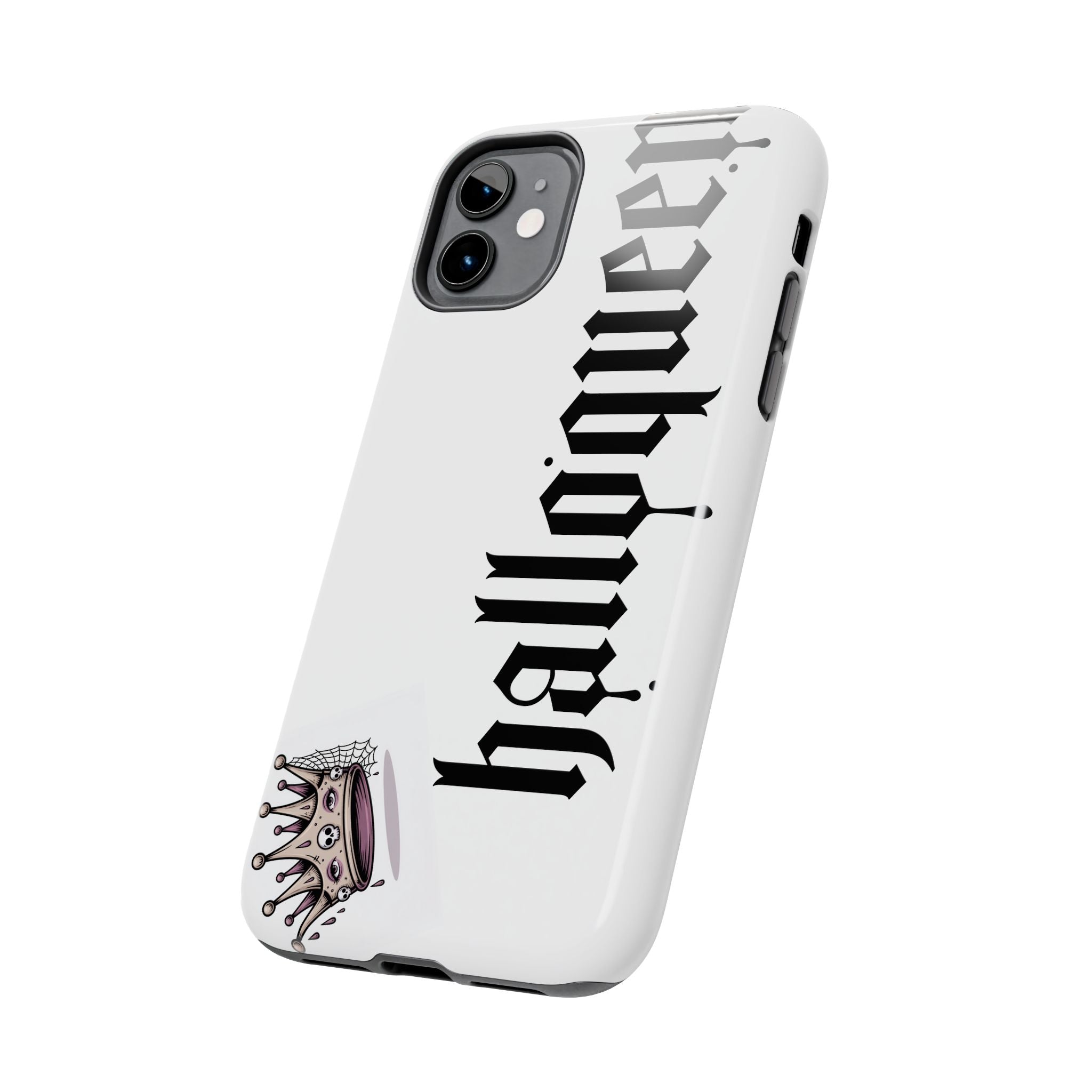 Copy of HalloQueen Tough Phone Case, Spooky Phone Cover, Trick or Treat Gift, Halloween Decor, Fall Phone Accessory, Unique Cell Case