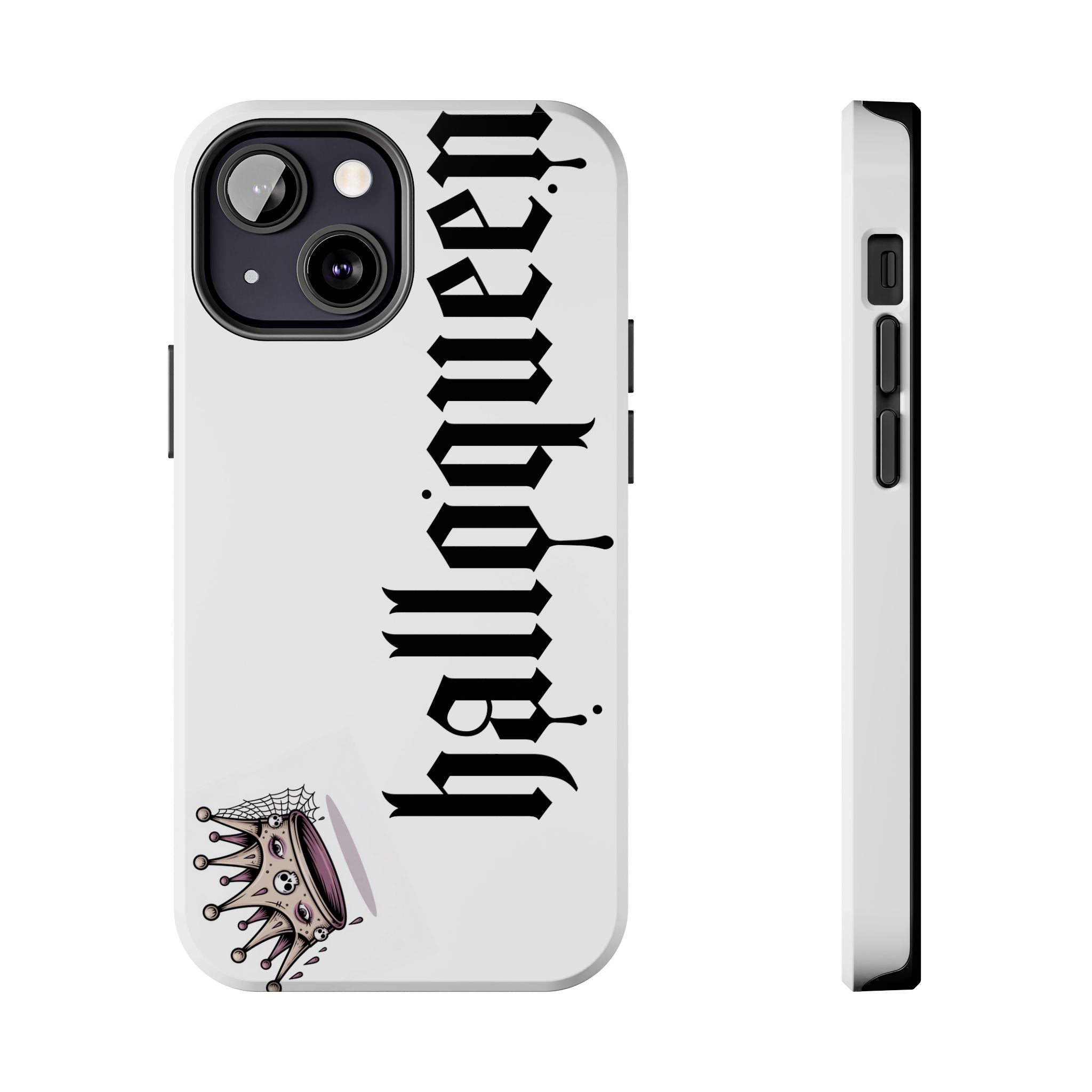 Copy of HalloQueen Tough Phone Case, Spooky Phone Cover, Trick or Treat Gift, Halloween Decor, Fall Phone Accessory, Unique Cell Case