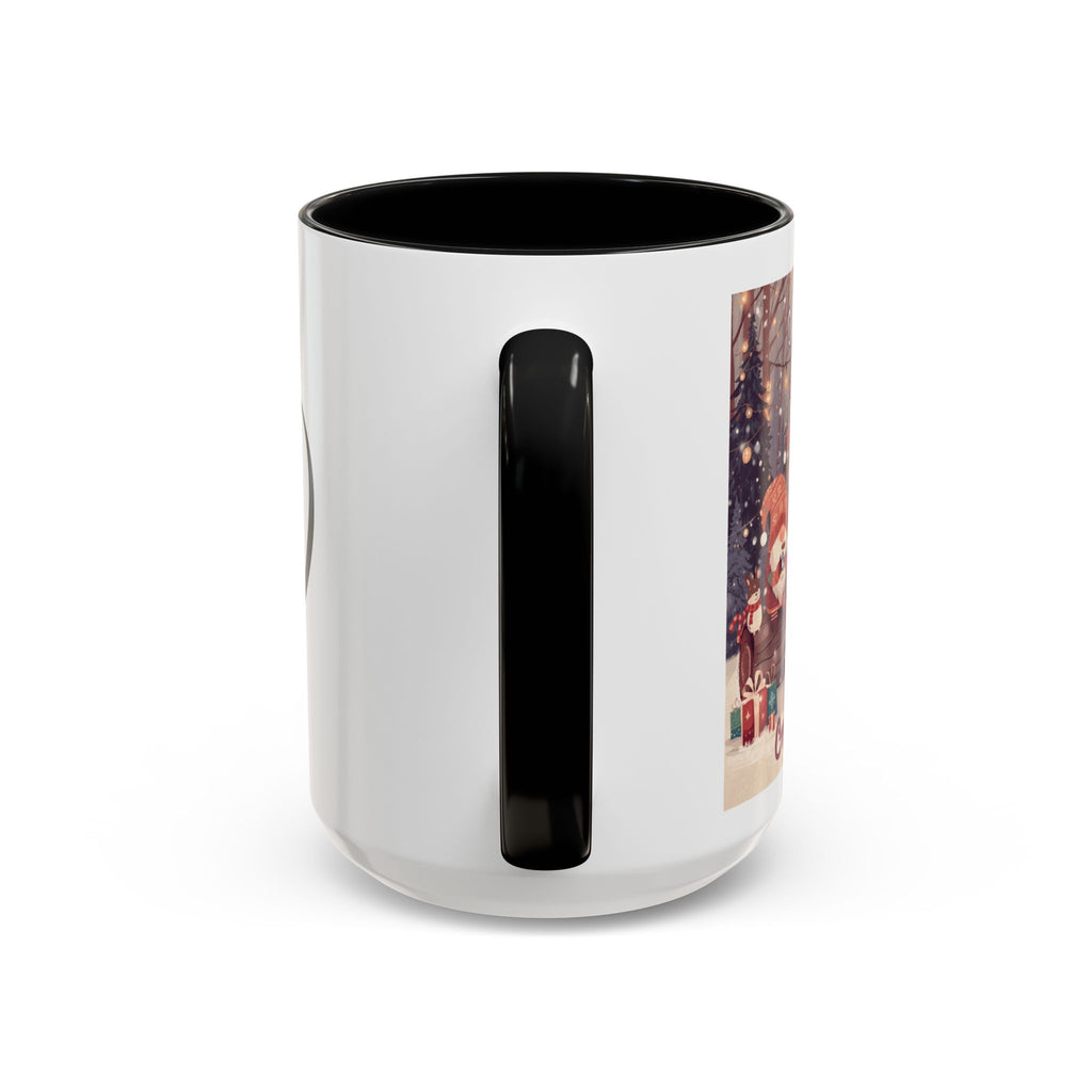 Copy of Coffee with my Gnomies Coffee Mug — Monogram O Accent Ceramic Mug (11/15 oz)