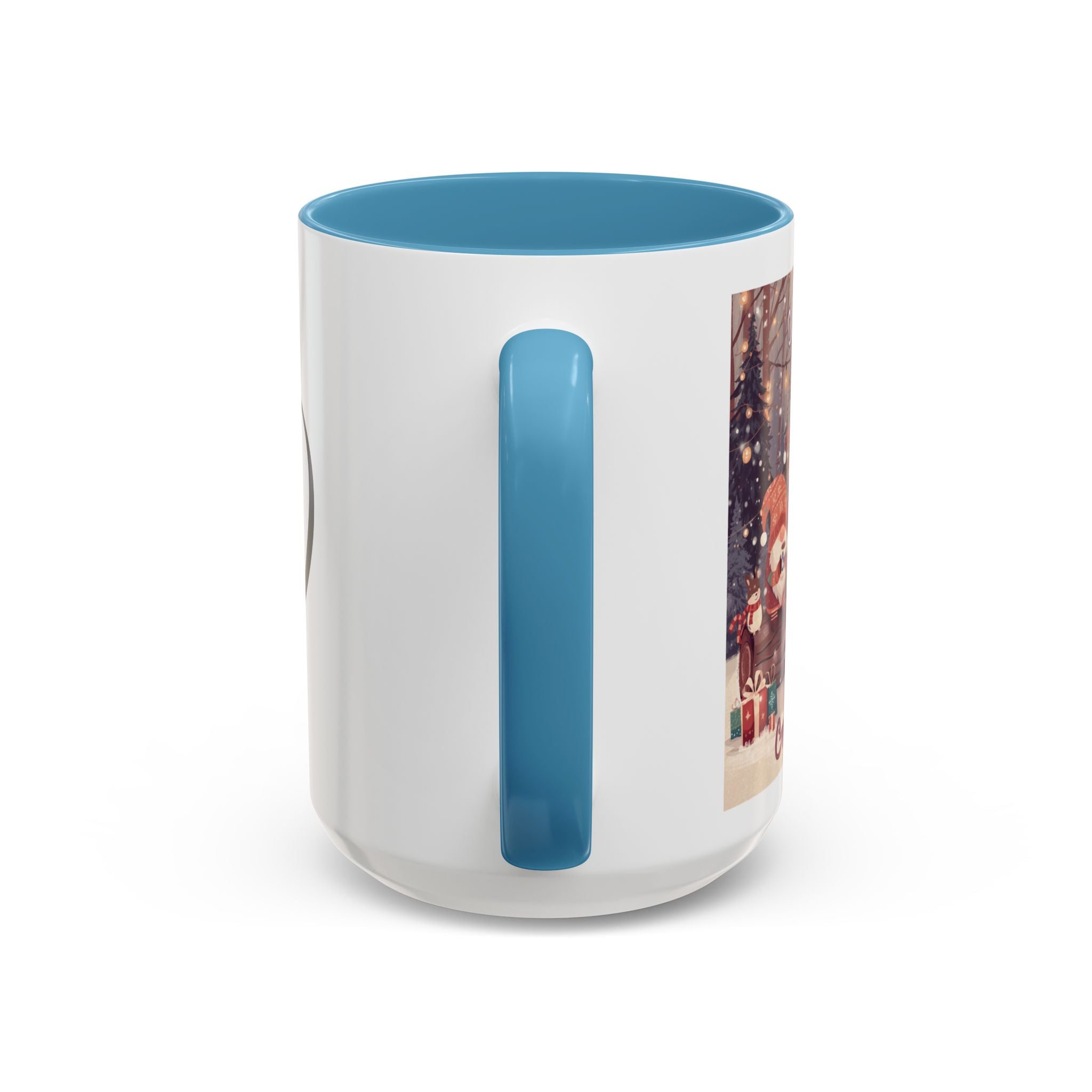 Copy of Coffee with my Gnomies Coffee Mug — Monogram O Accent Ceramic Mug (11/15 oz)