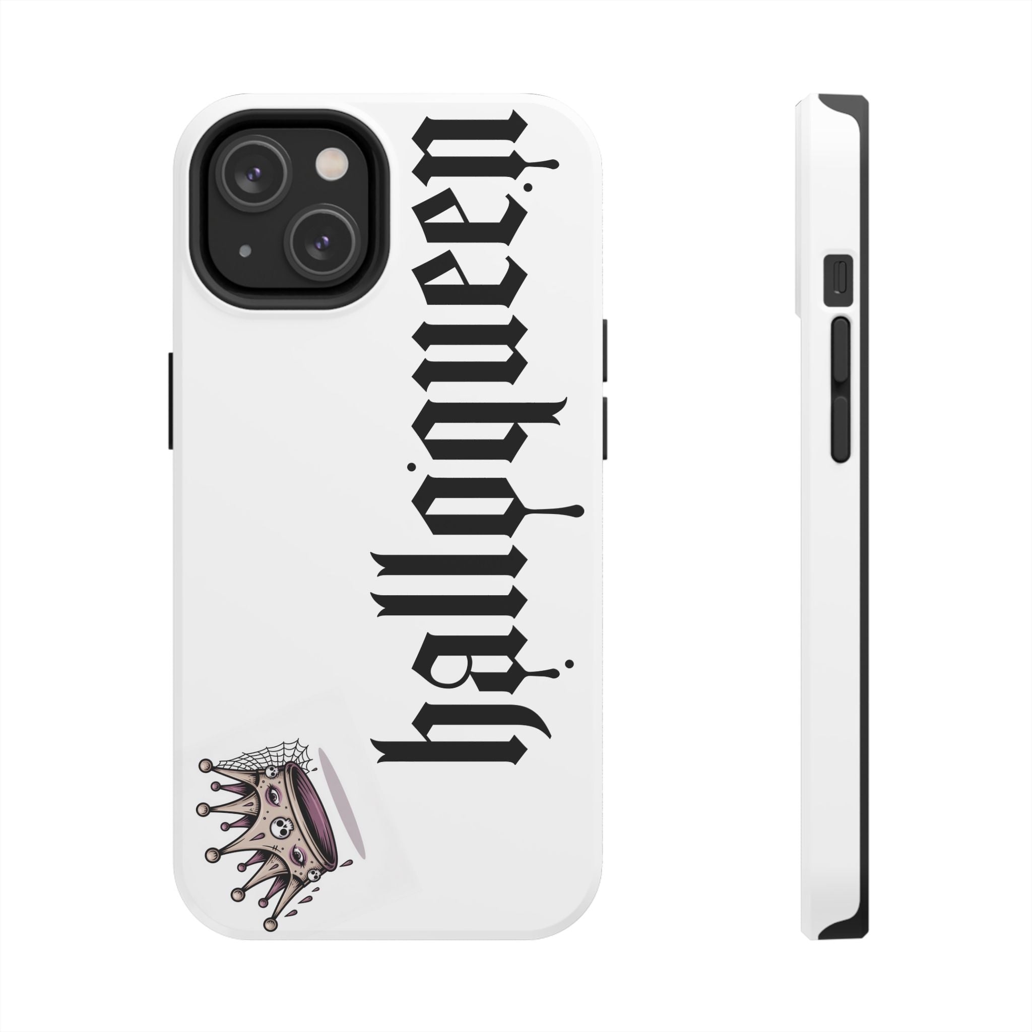 Copy of HalloQueen Tough Phone Case, Spooky Phone Cover, Trick or Treat Gift, Halloween Decor, Fall Phone Accessory, Unique Cell Case