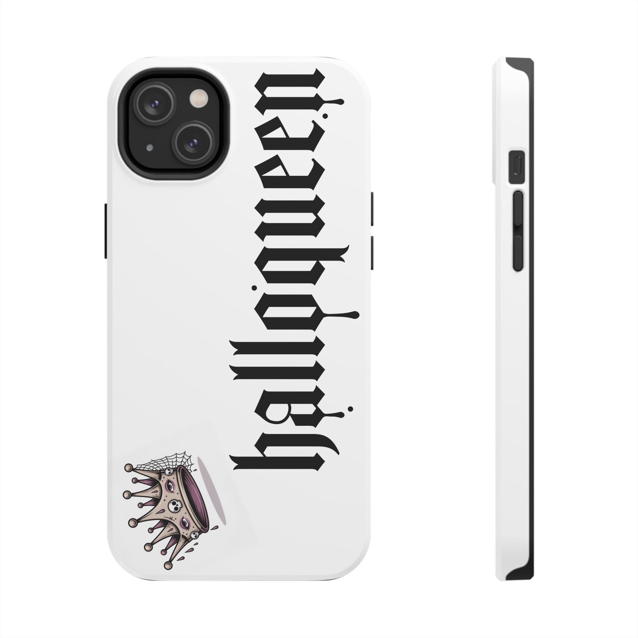 Copy of HalloQueen Tough Phone Case, Spooky Phone Cover, Trick or Treat Gift, Halloween Decor, Fall Phone Accessory, Unique Cell Case