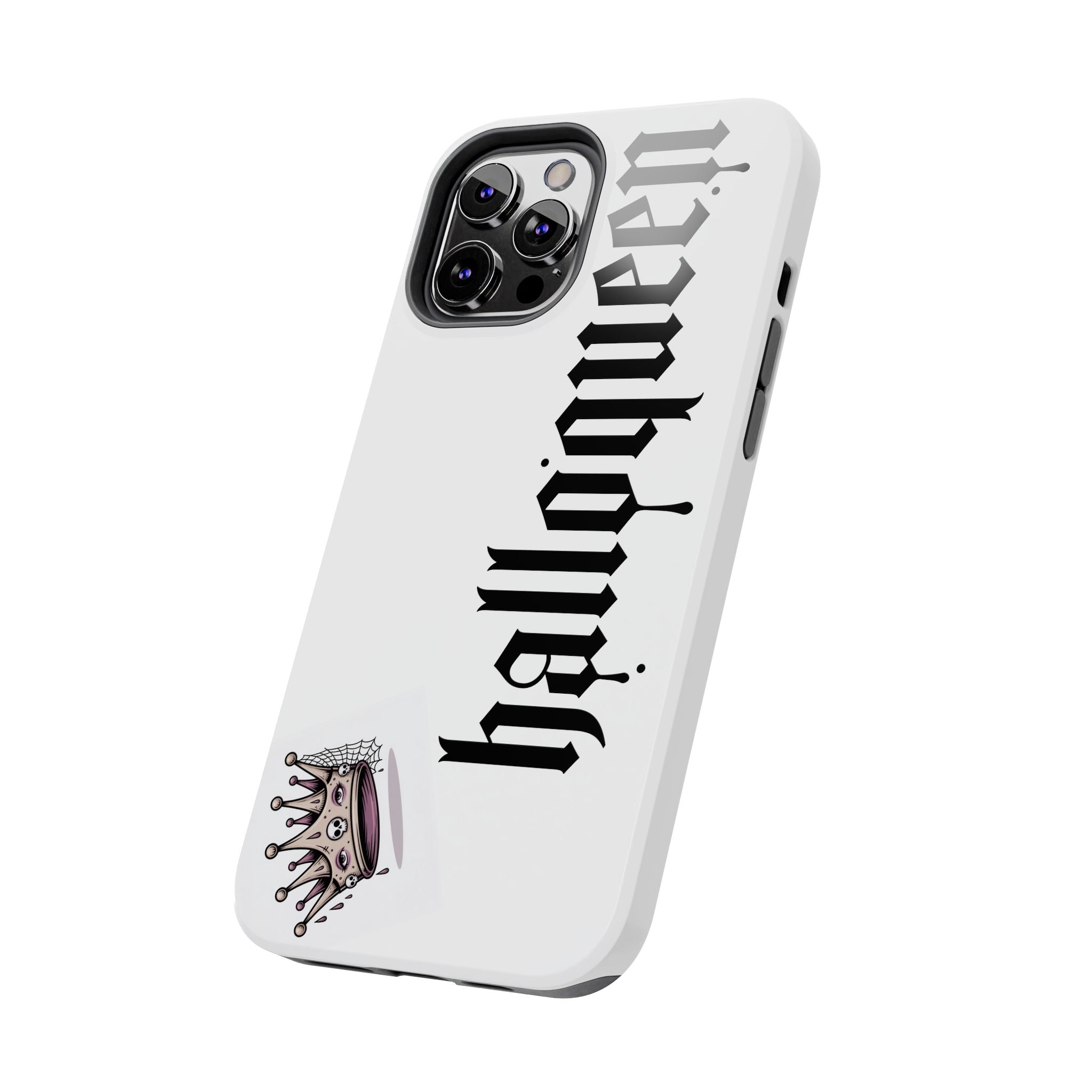 Copy of HalloQueen Tough Phone Case, Spooky Phone Cover, Trick or Treat Gift, Halloween Decor, Fall Phone Accessory, Unique Cell Case