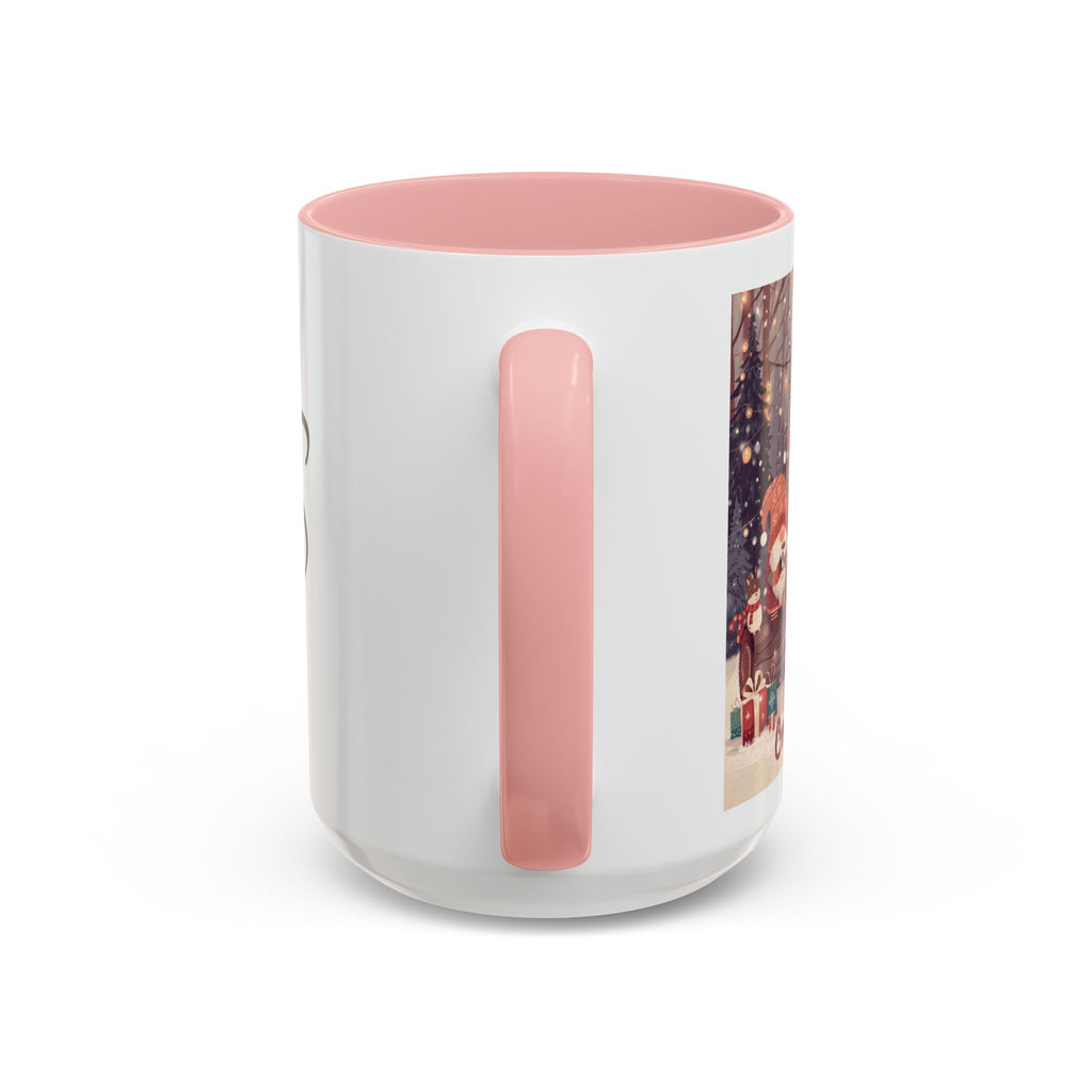 Coffee with my Gnomies Coffee Mug — Monogram S Accent Ceramic Mug (11/15 oz)