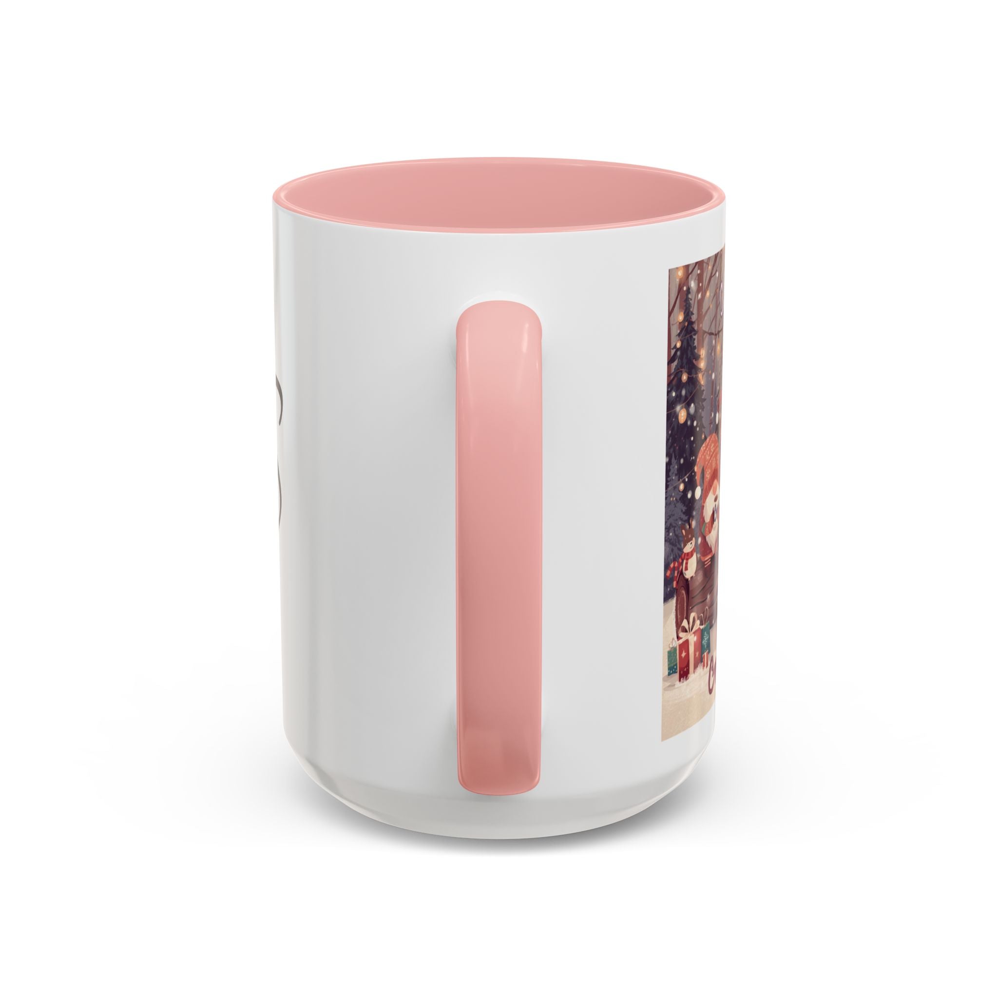 Coffee with my Gnomies Coffee Mug — Monogram S Accent Ceramic Mug (11/15 oz)