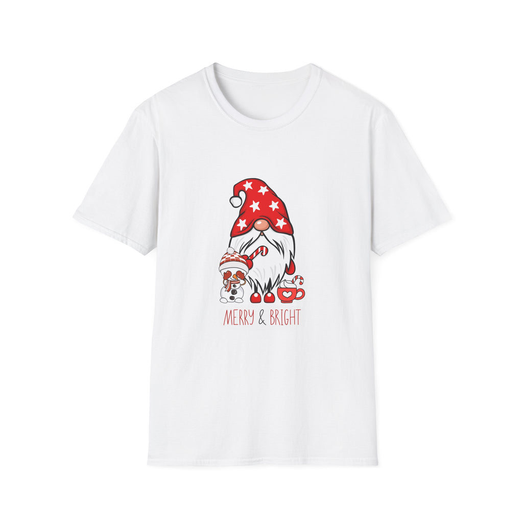 'Merry & Bright' Gnome Tee
