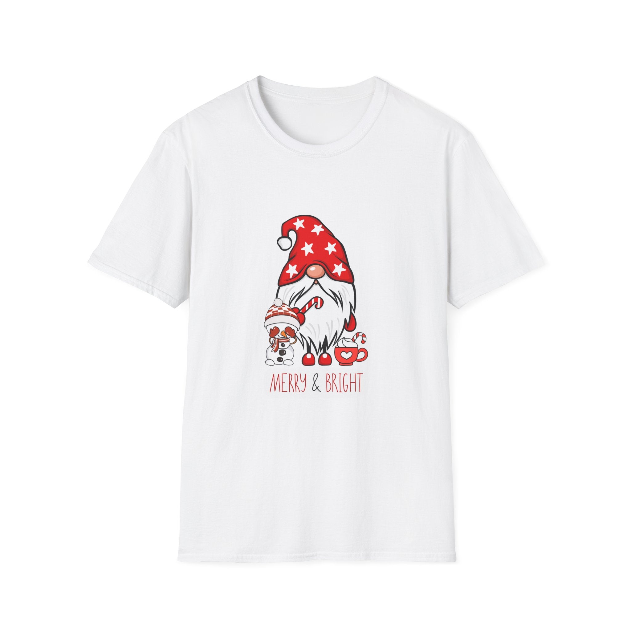 'Merry & Bright' Gnome Tee
